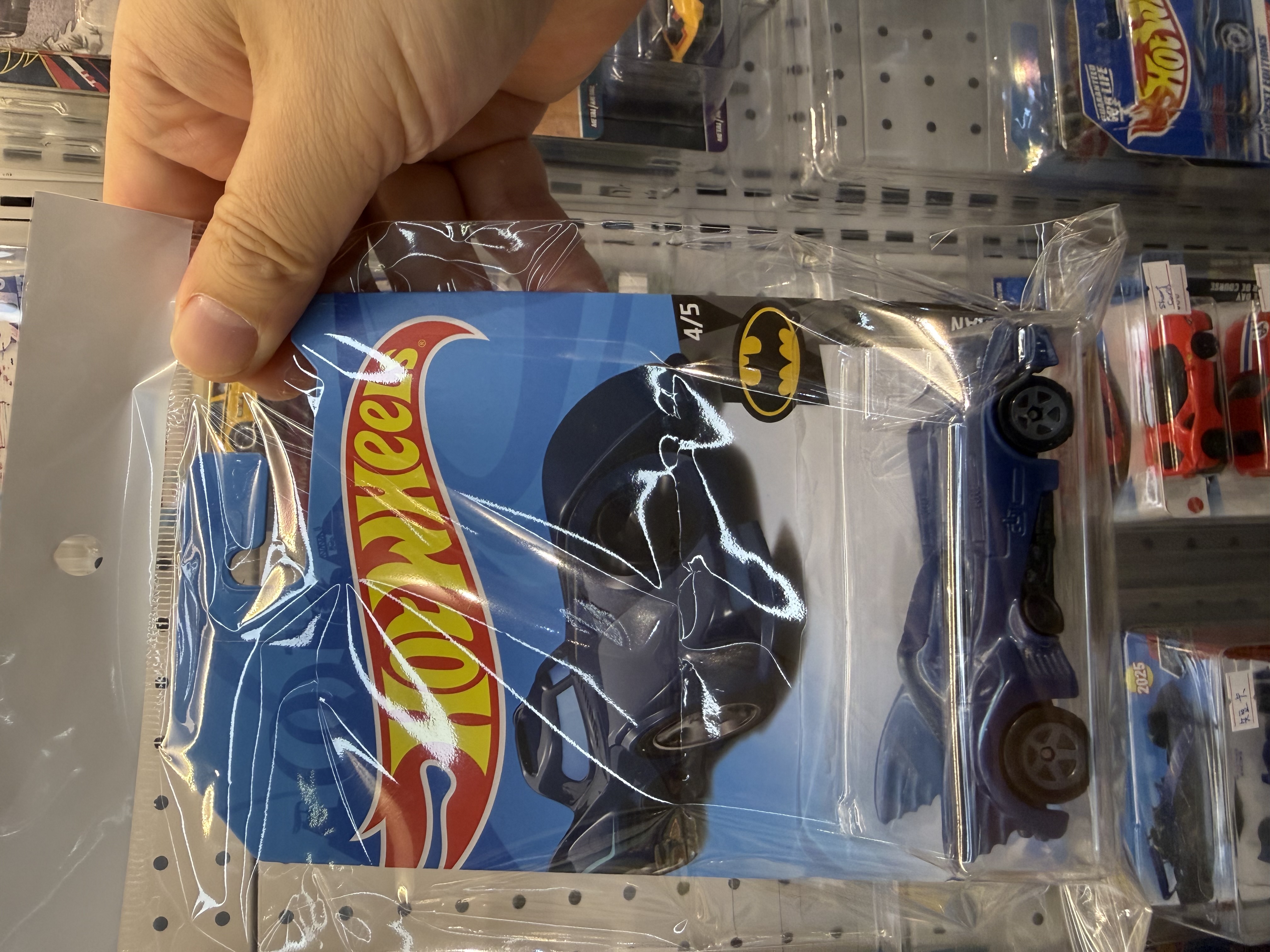Hot Wheels 風火輪 Batman Batmobile 蝙蝠俠 蝙蝠車 ( T Hunt / TH / 火紋寶藏車 ) Hotwheels