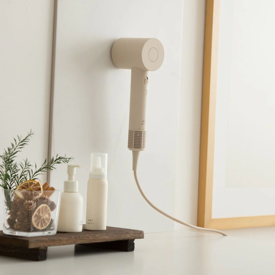 預購⭐️Bruno 全球電壓高速高濃度負離子風筒100-240V 灰褐色 (BAK811-GRG) [香港行貨] 