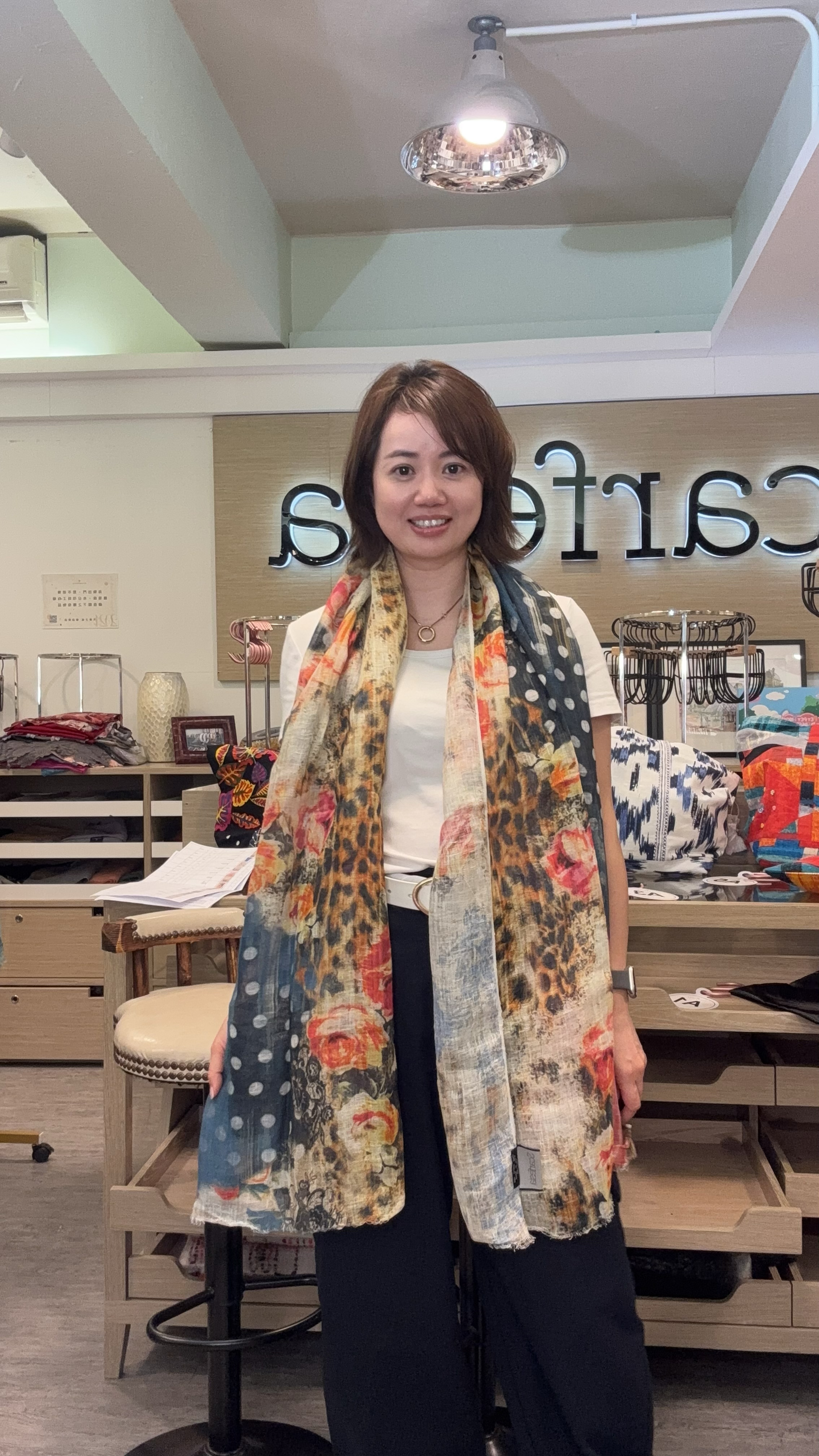 [訂購] A21 印度手工刺繡 Scarf 