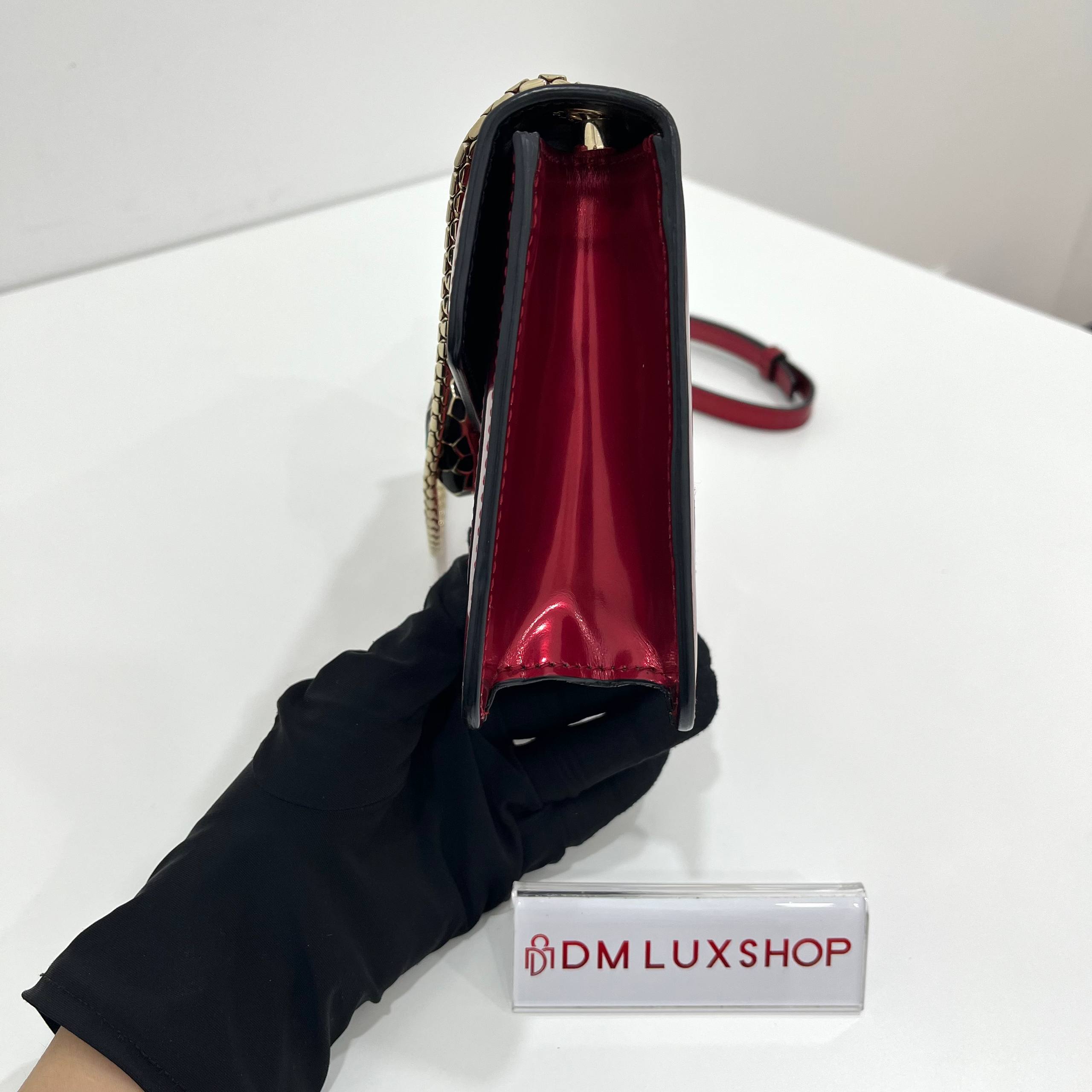Bvlgari Red Sling Bag