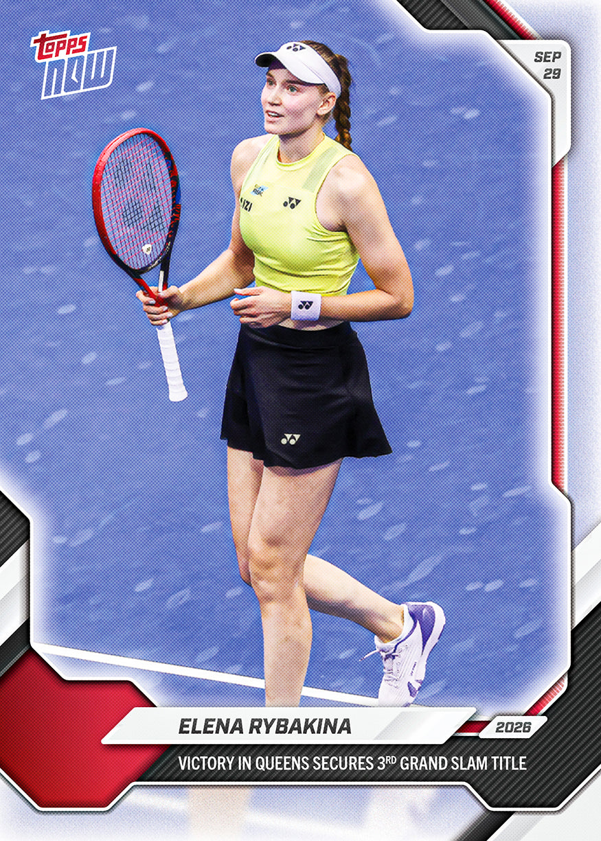 Elena Rybakina - 2026 Topps NOW® Tennis #22【團購】