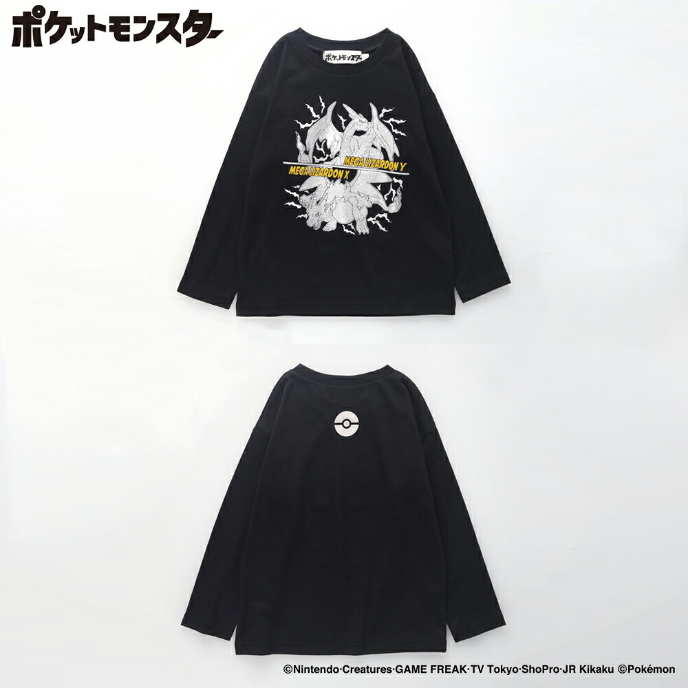 🆕【⭐訂購⭐】 🇯🇵日本直送 🌀#Pokemon 前後印花長袖Tee［6款選］🌀 [ELIA-0051][261008]