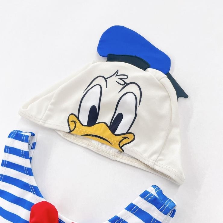 🇯🇵限時預訂 日本直送🇯🇵唐老鴨造型連身泳衣帽子套裝