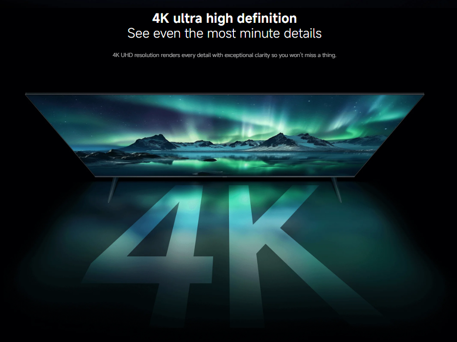 Xiaomi 55-inch A Pro 4K QLED Google TV (L55MA-SSEA)