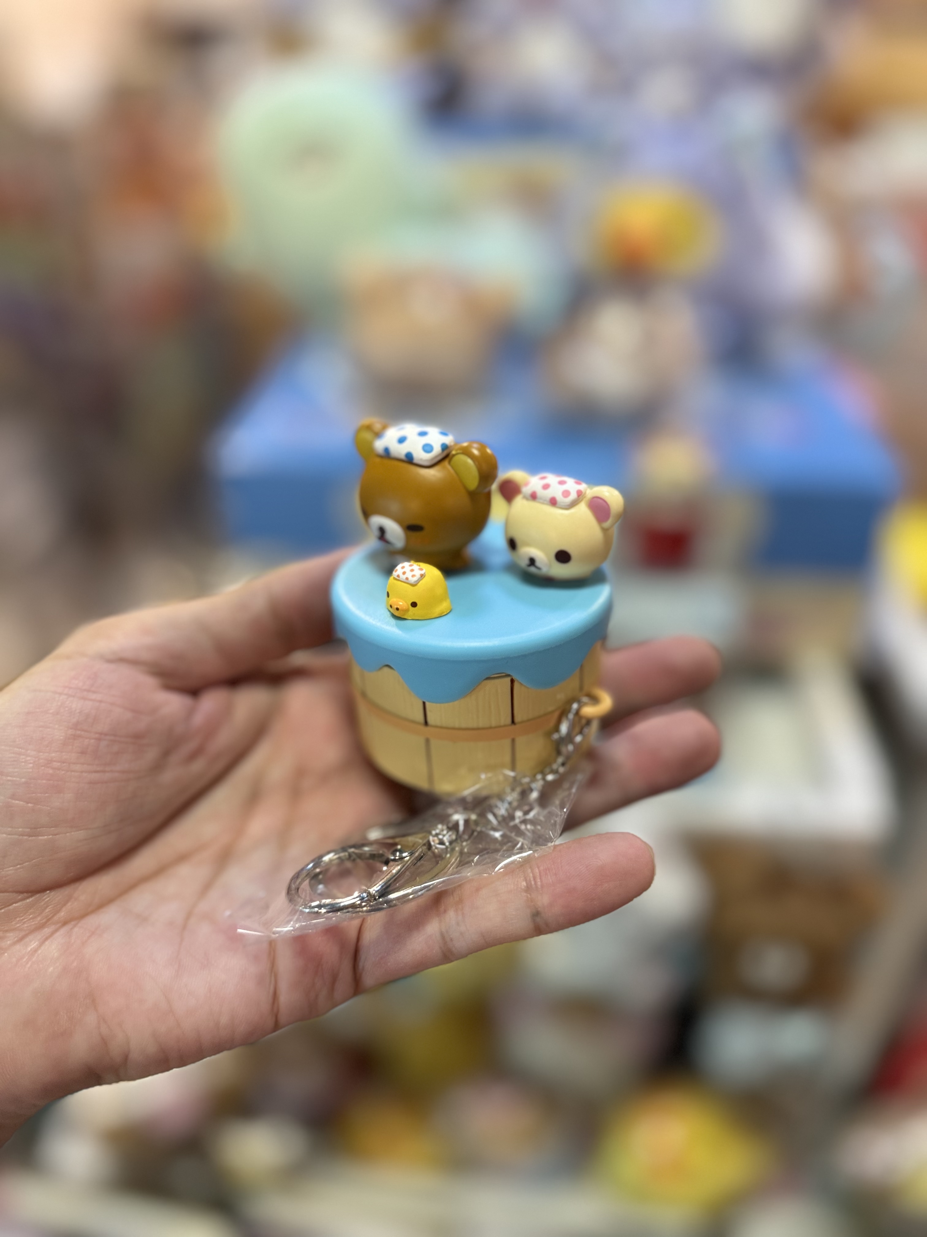《現貨》全新韓國限定 Rilakkuma 澡堂系列匙扣