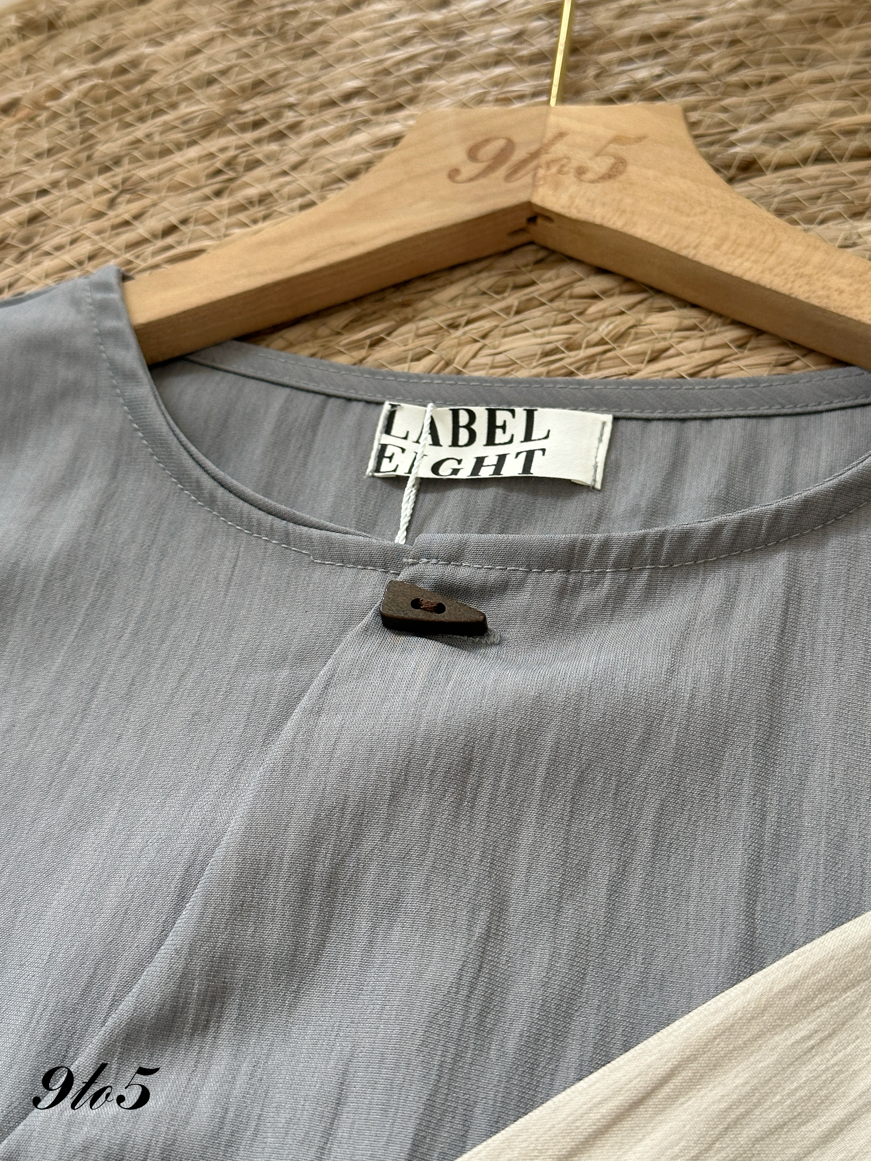 T4131 Round Neck Blouse - 4 Colors