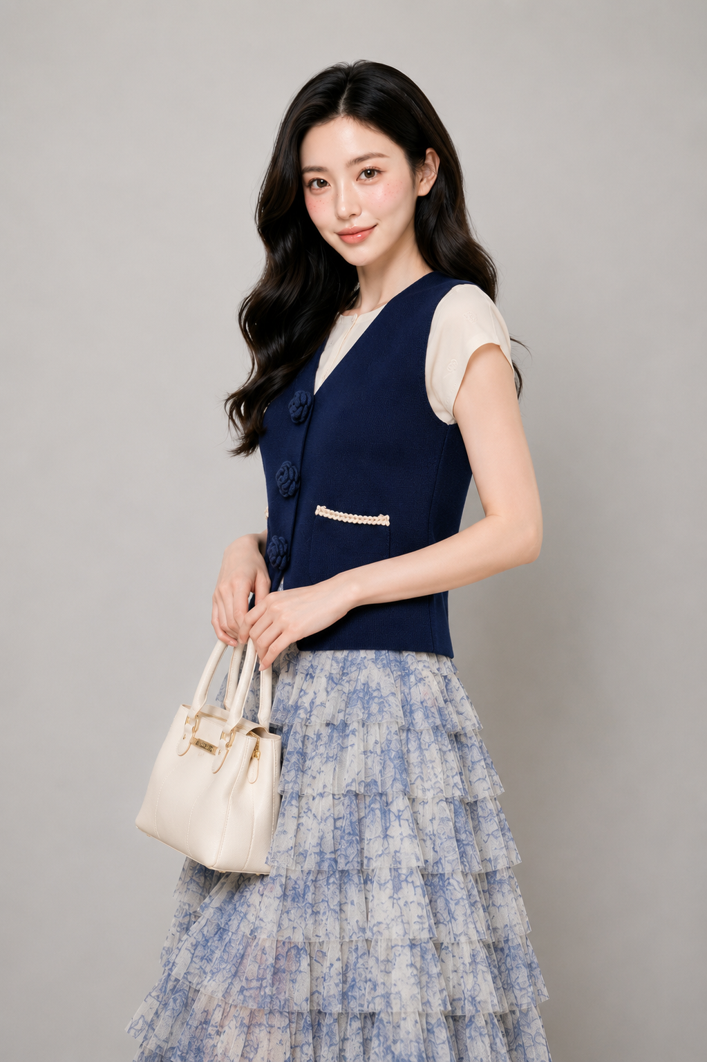 975 Rosalie Layered Tulle Skirt