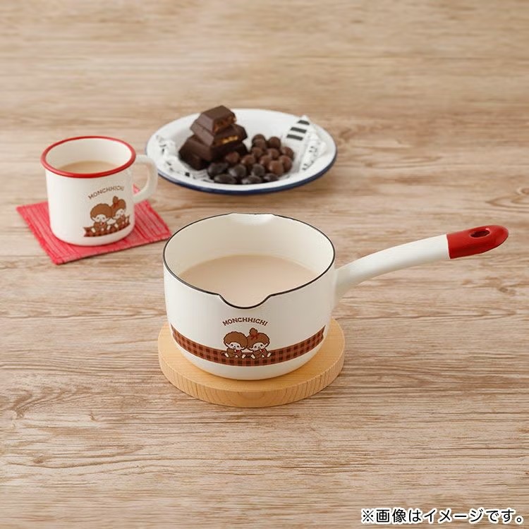 FUJIHORO MONCHHICHI 琺瑯牛奶鍋 - 03260147