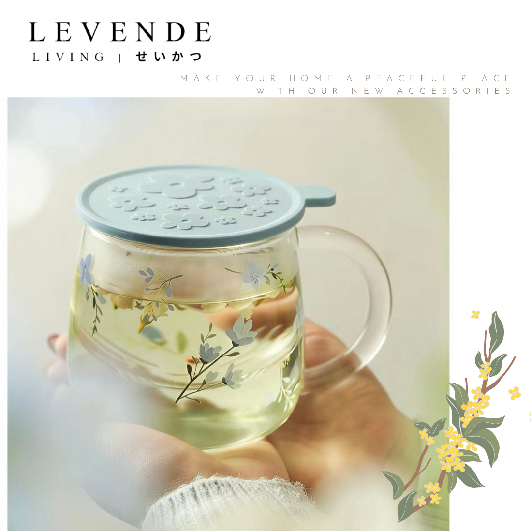 Levende 小蒼蘭高硼硅耐熱玻璃杯