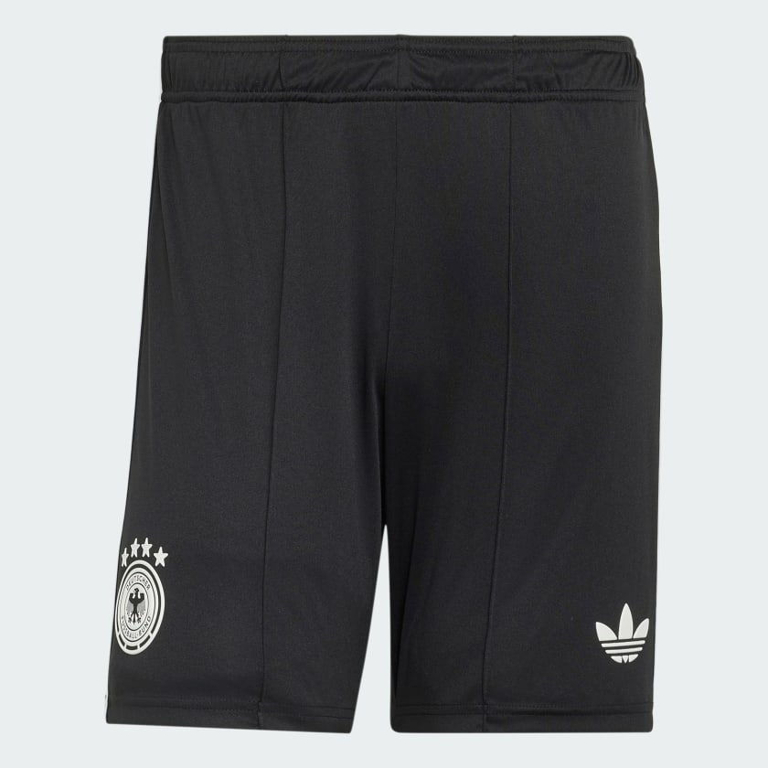 黑金告別！⚫🟥🟨 Adidas Germany 德國 2026 三客球迷版球褲 KS5267