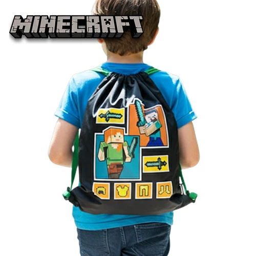 【⭐訂購⭐】🇯🇵日本直送 🌀#Minecraft 索繩背包［4款選］🌀[PLBD-0042] [260305]