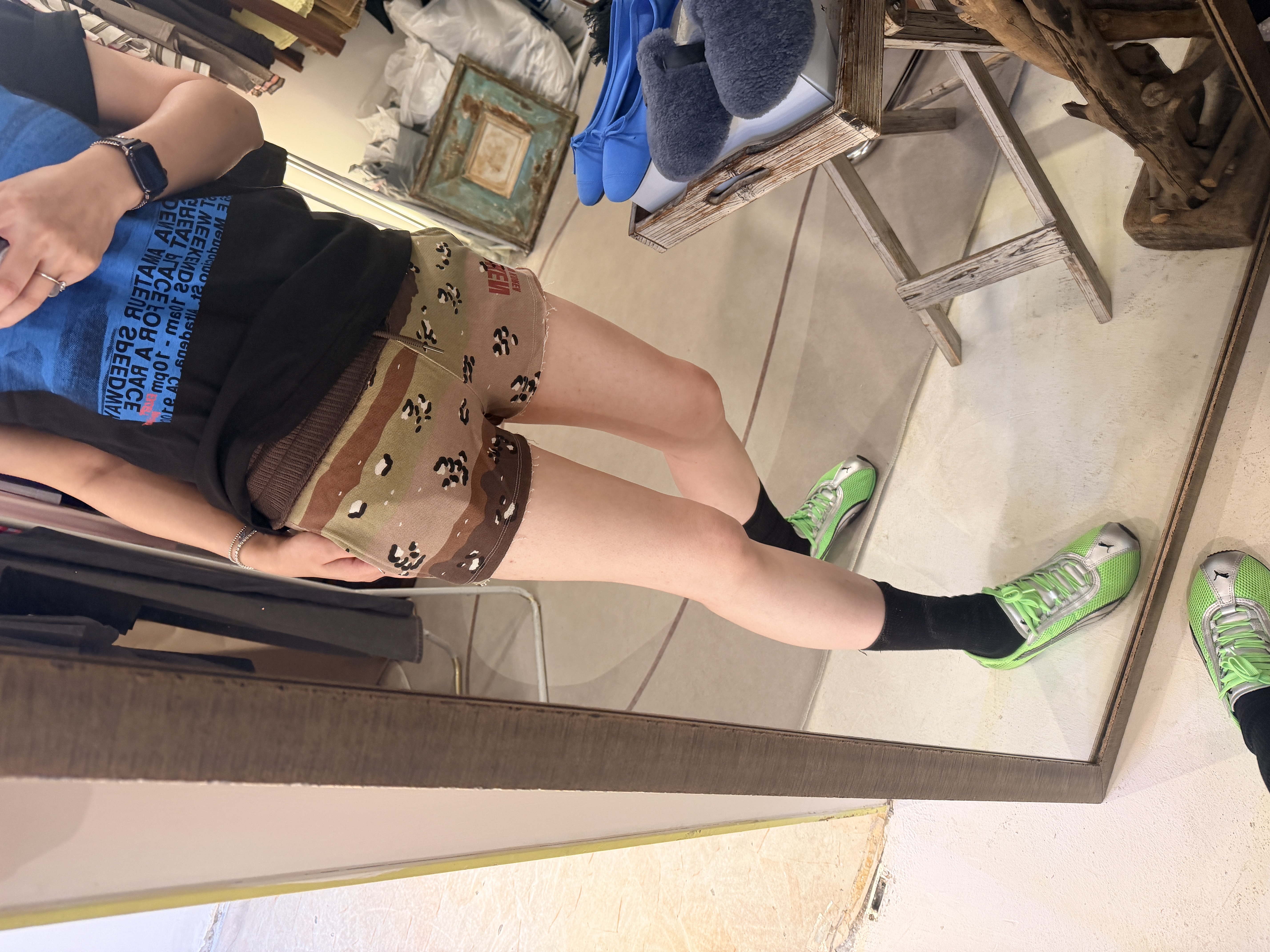 Printed shorts