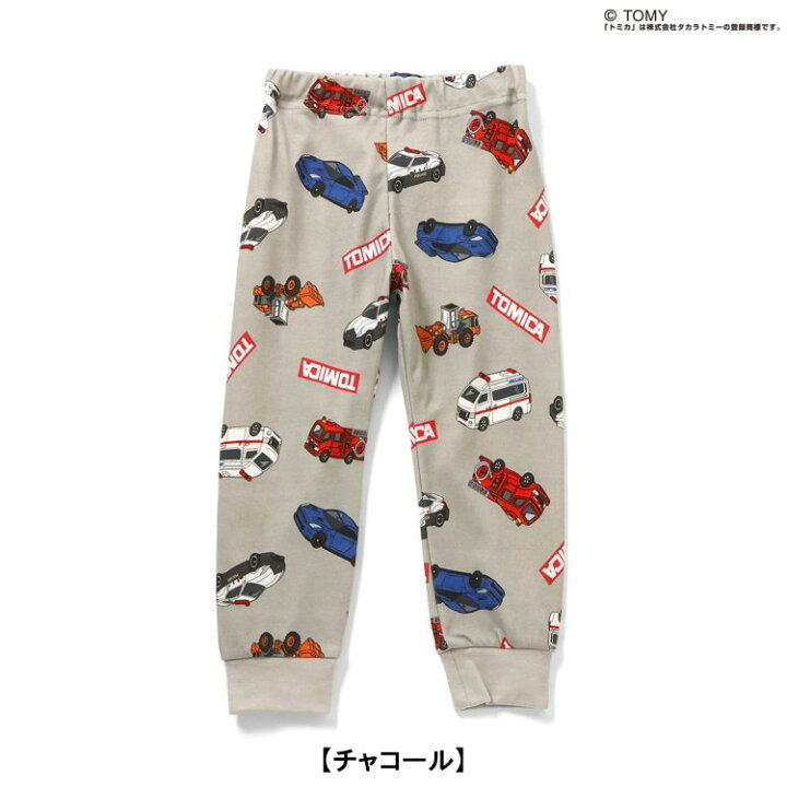 🇯🇵預訂 日本直送🇯🇵Breeze x Tomica系列三色車車印花長袖家居服上下套裝