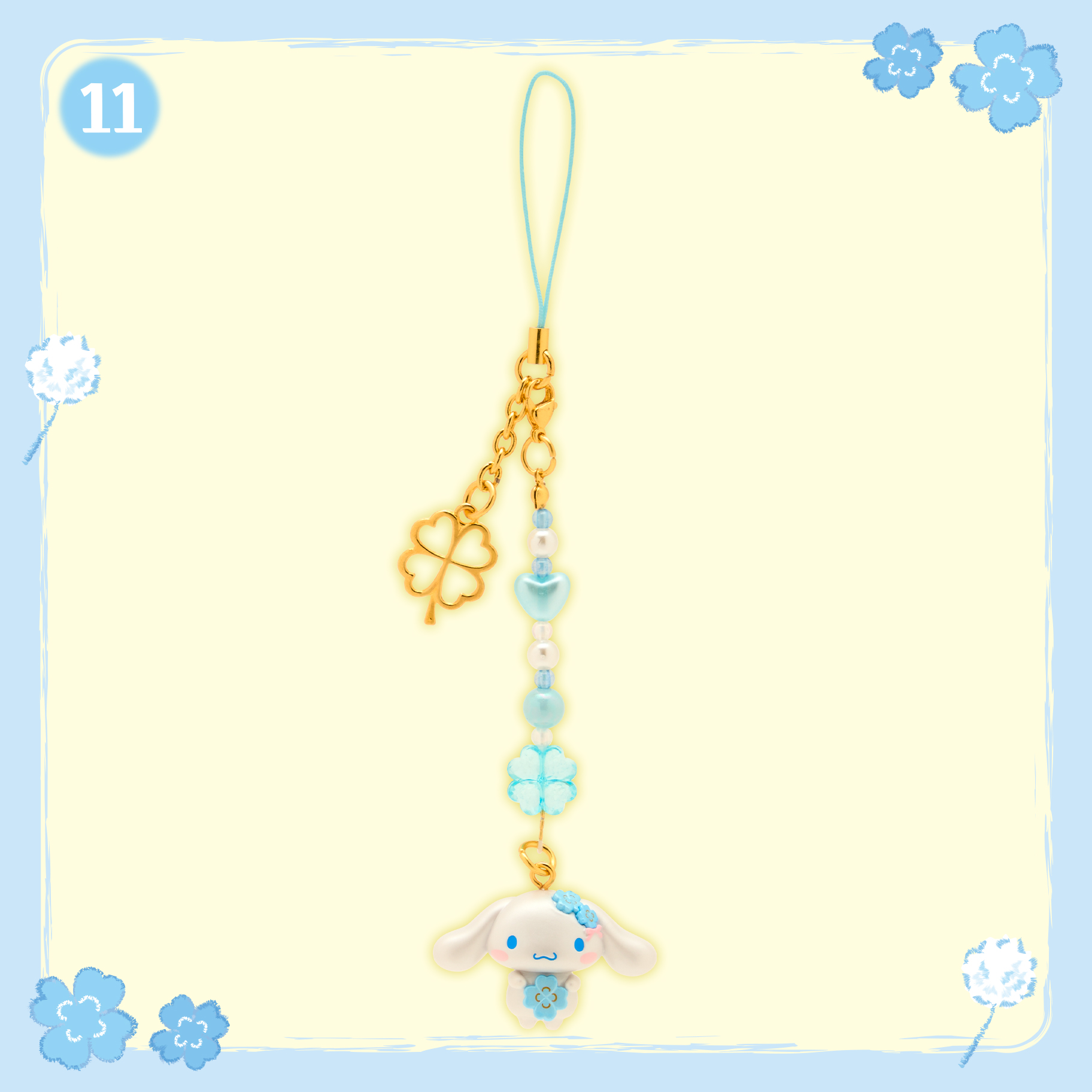 日本預訂📍日本玉桂狗水色三葉草系列 - 公仔/手袋/電話座/髮夾/盲盒 4/3日本開售