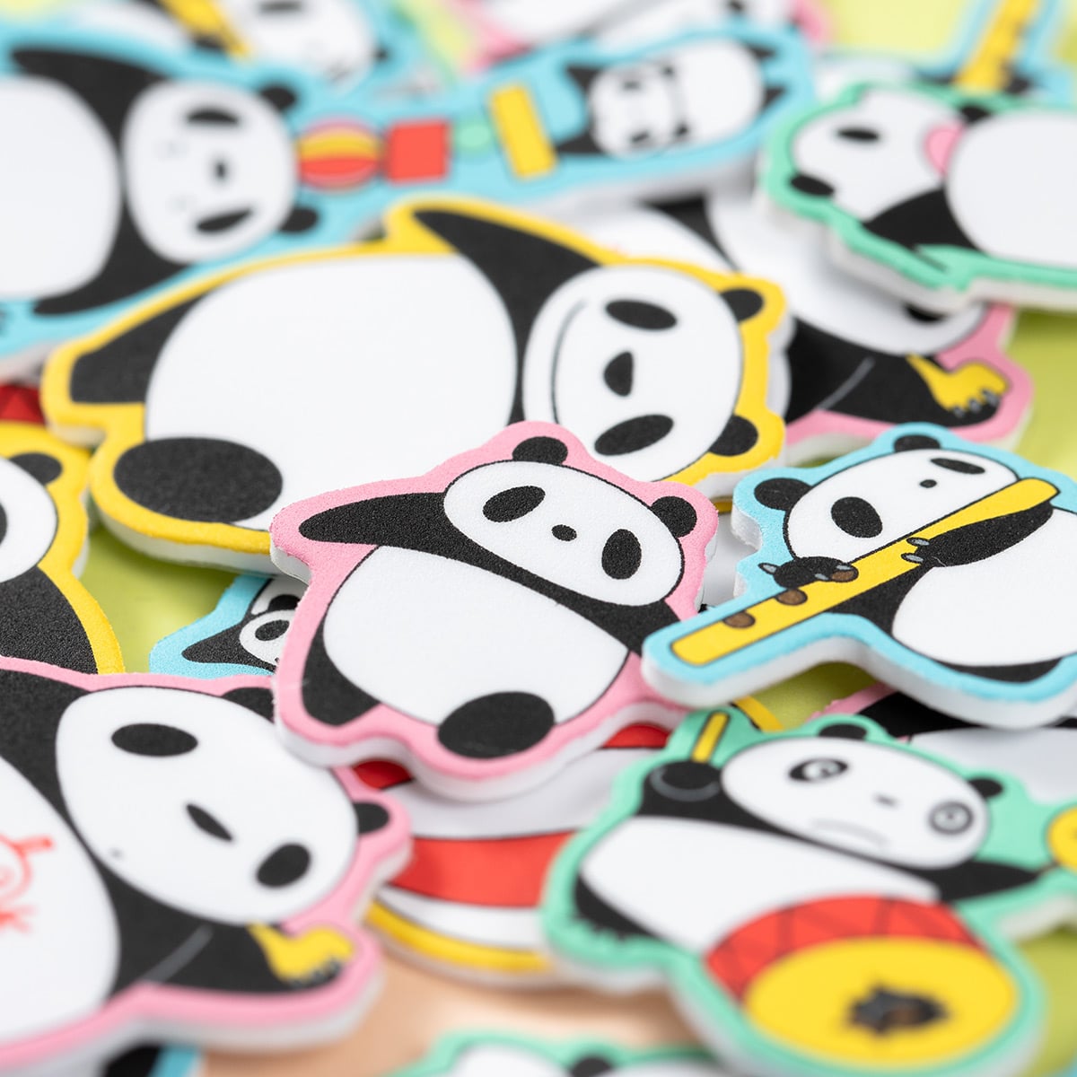 現貨｜Panda Go Panda 熊貓家族 吉卜力 日版 海綿貼紙 (719760)