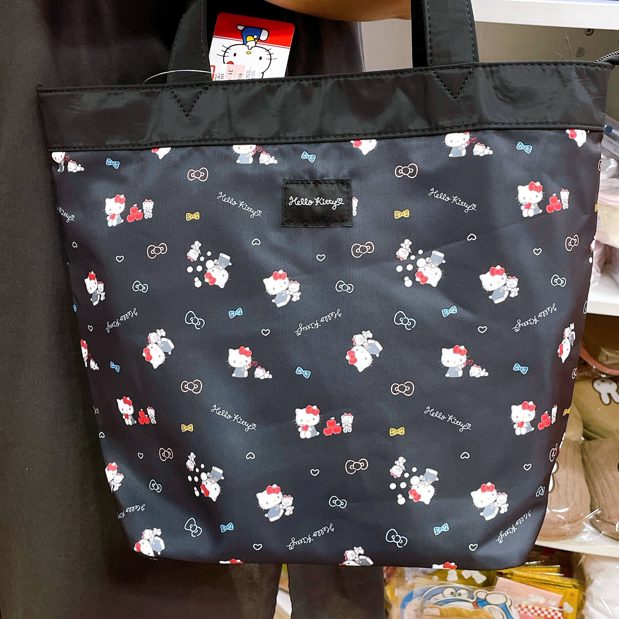日本直送kitty 手挽袋  有拉鍊  適合日常