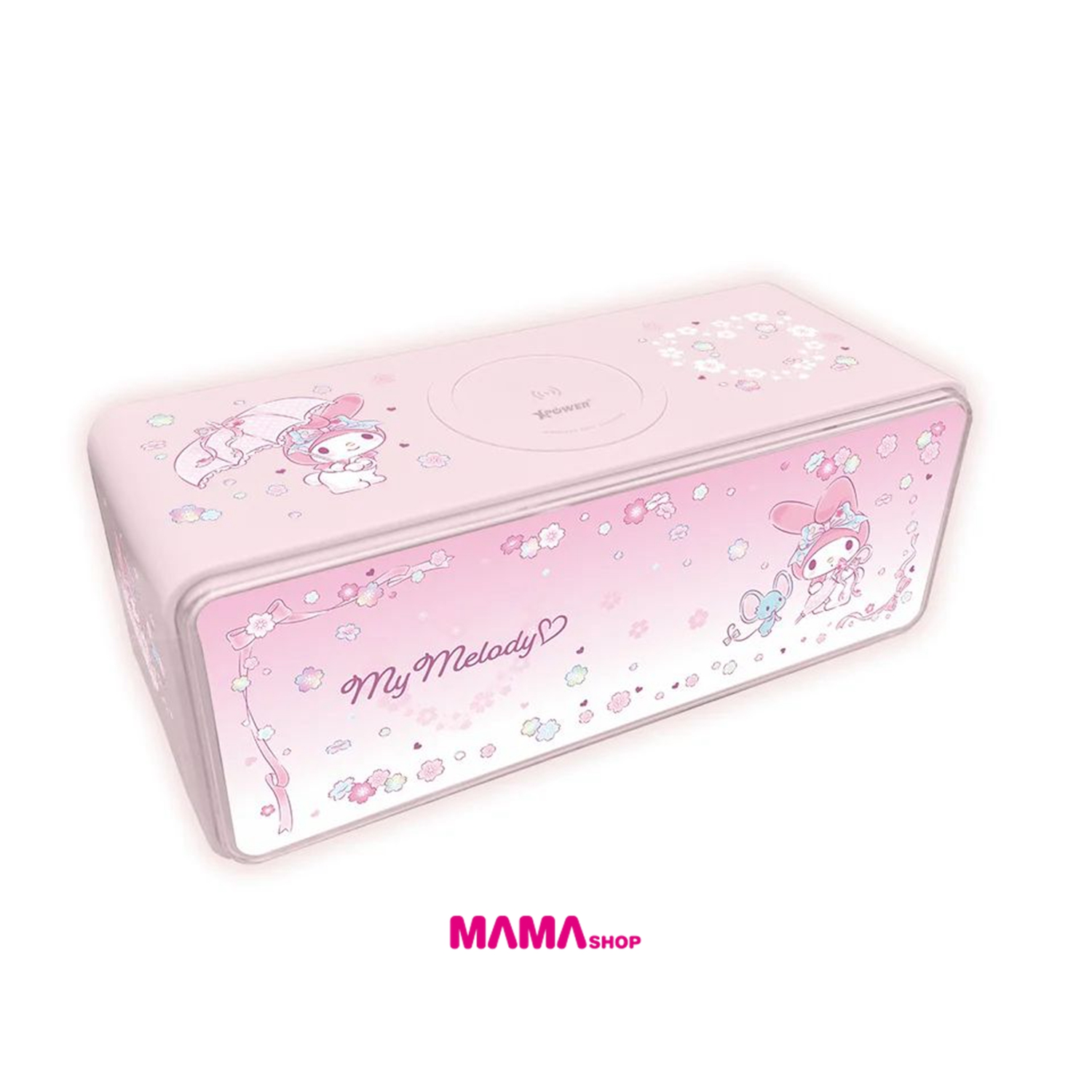 Sanrio My Melody Rhythm F05 無線充電+無線藍牙喇叭小夜燈