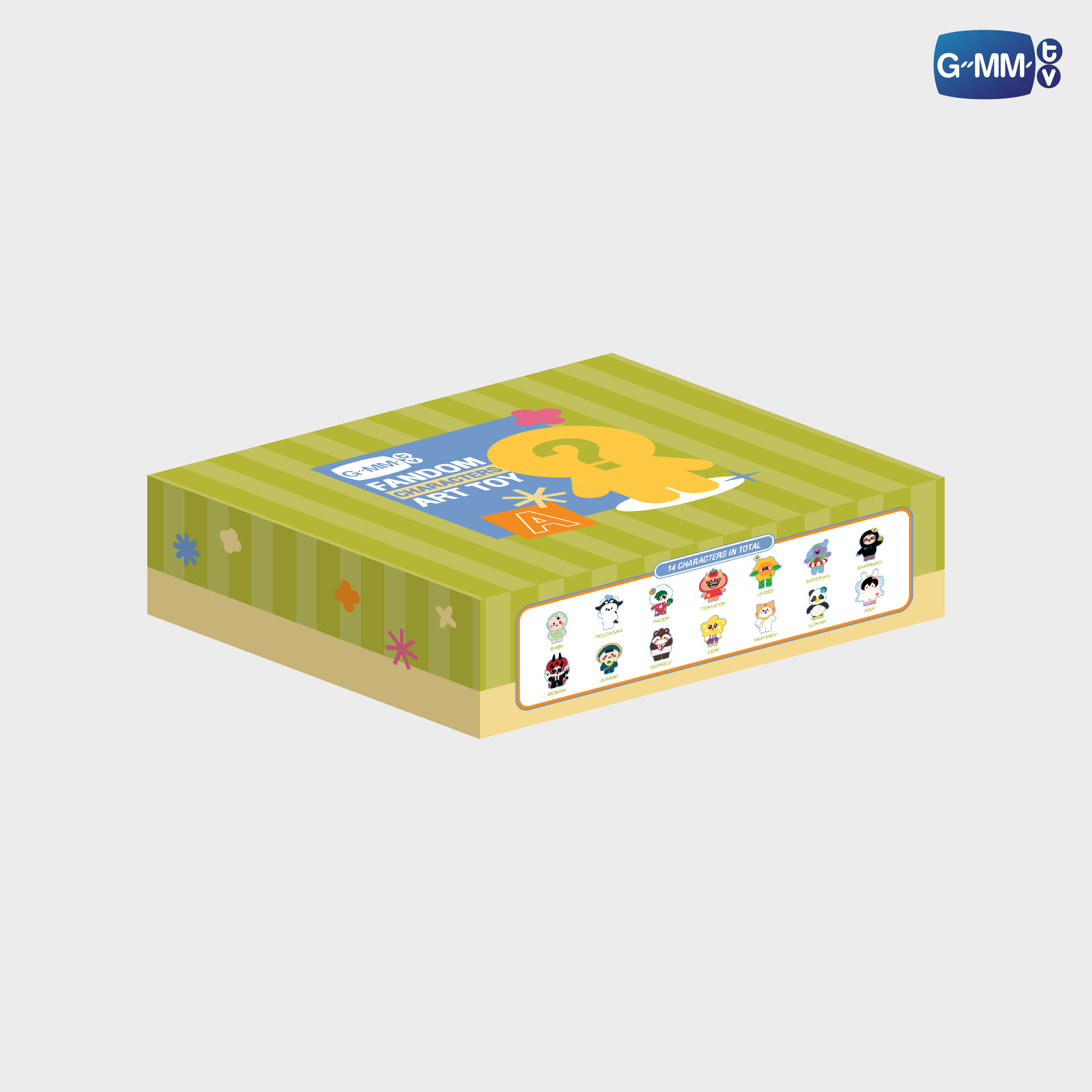 FANDOM CHARACTER RANDOM ART TOY (BOX A) | WHOLE SET