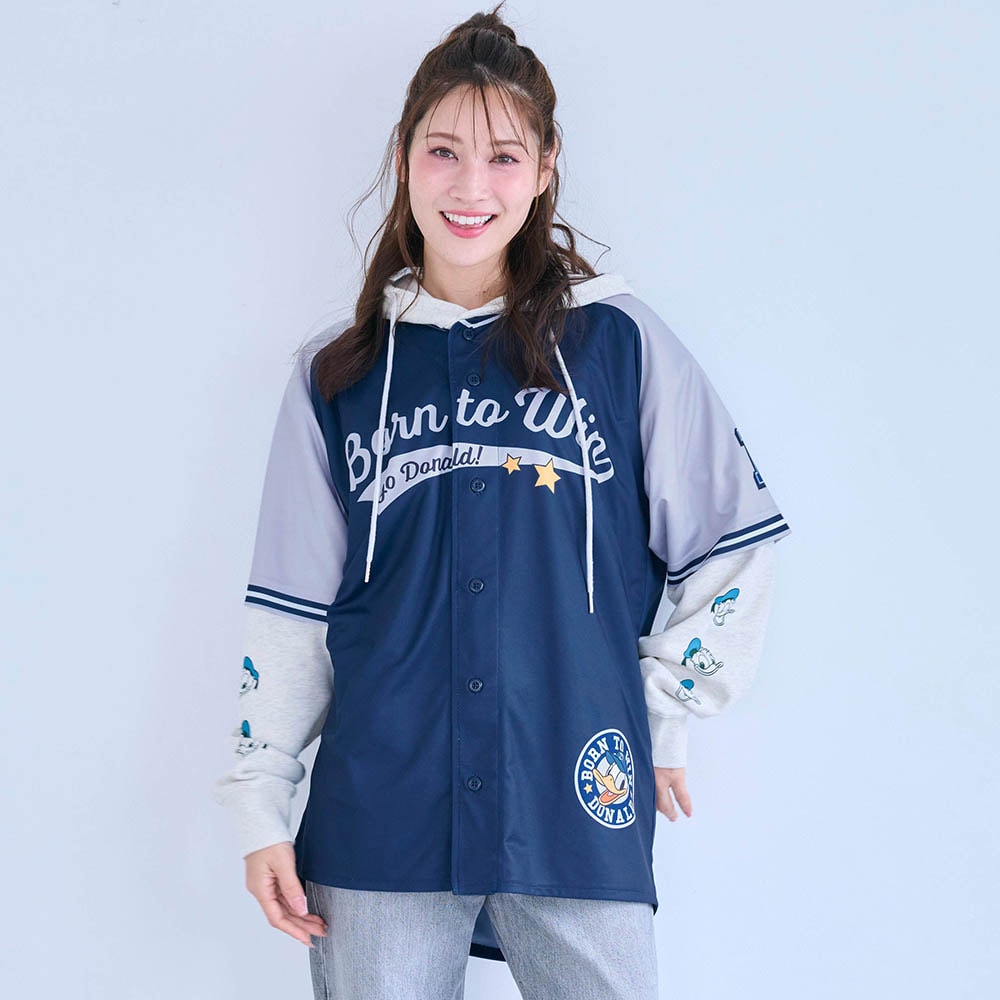 🆕【⭐訂購⭐】 🇯🇵日本直送 ❣️ #情侶裝❣️ #Disney 寬鬆版型 棒球衫［7款選］🌀 [PLJA-0123][261115]