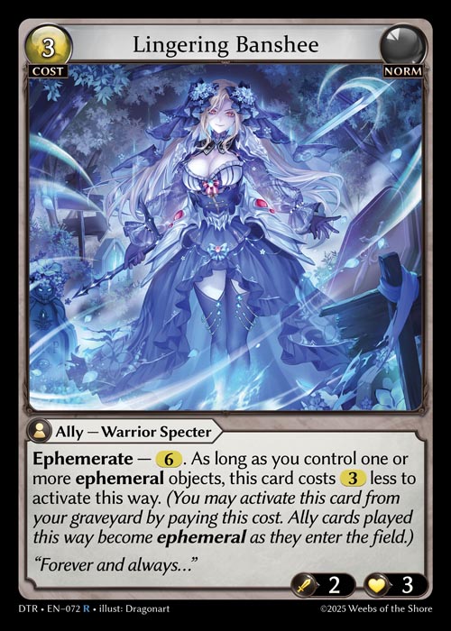 Lingering Banshee / DTR-072 (R)