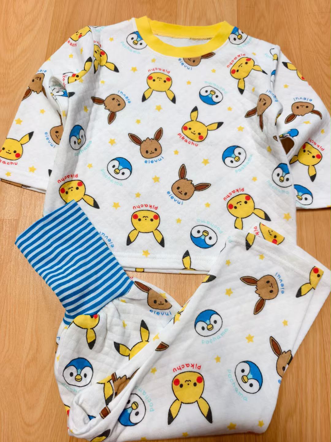 預訂款～🇯🇵日單 Pokémon 長袖空氣棉套裝