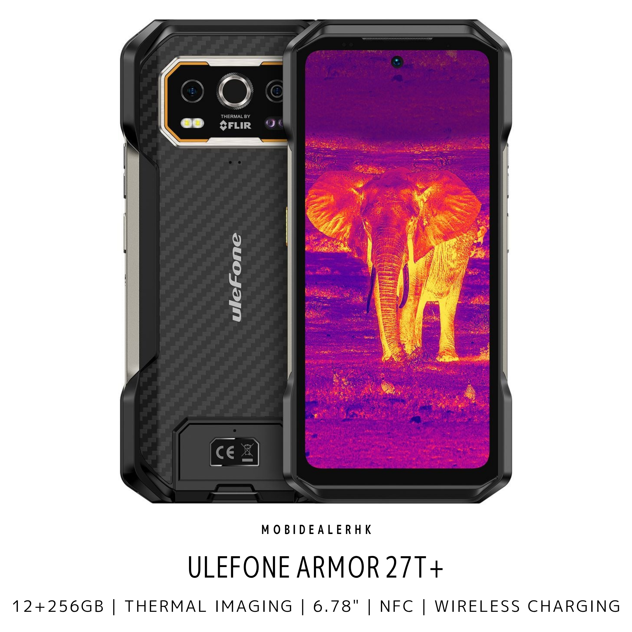 Ulefone Armor 27T+ 三防手機 | 歐樂風 Armor 27T+ 三防手機
