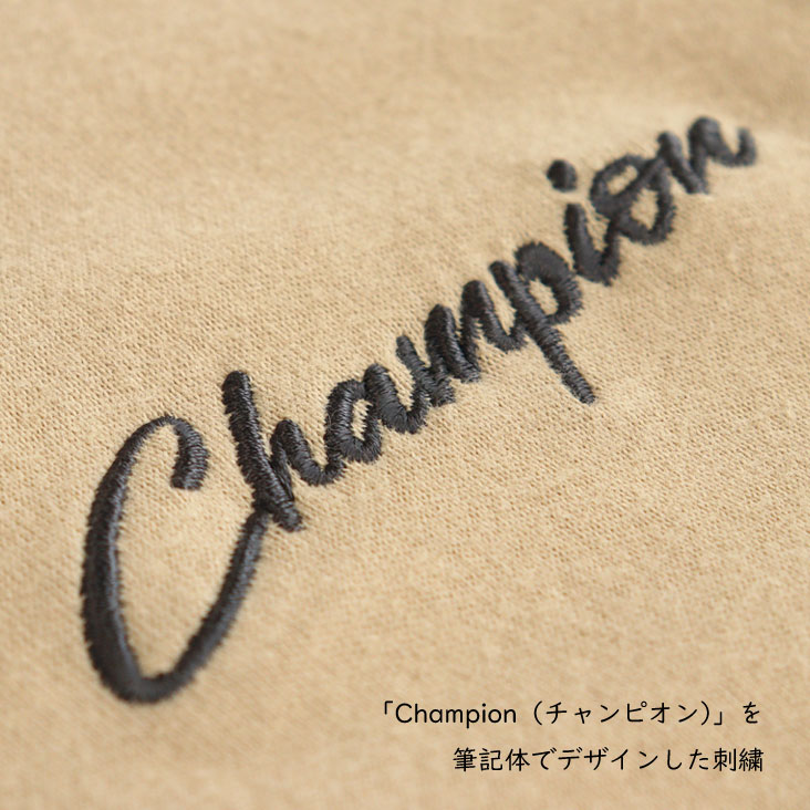 🆕【⭐訂購⭐】🌀 🇯🇵 日本直送 #Champion 寛鬆版型 復古風 草書刺繡 短袖Tee［3款選］🌀 [ELDA-0186]