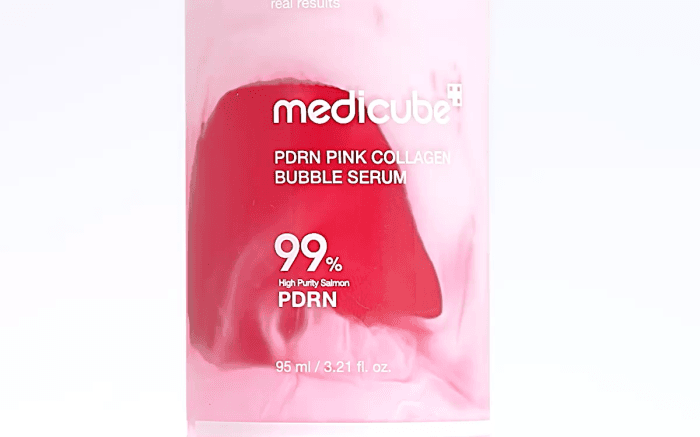 [韓國MEDICUBE ] 泡泡精華 PDRN粉紅膠原泡沫精華 PDRN Pink Collagen Bubble Serum（預購商品）