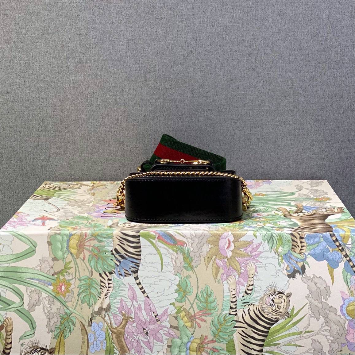 ▪大货实拍 𝗚𝘂𝗰𝗰𝗶 𝗛𝗼𝗿𝘀𝗲𝗯𝗶𝘁 𝟭𝟵𝟱𝟱超级迷你 型号：699760 尺寸：12*9*4cm