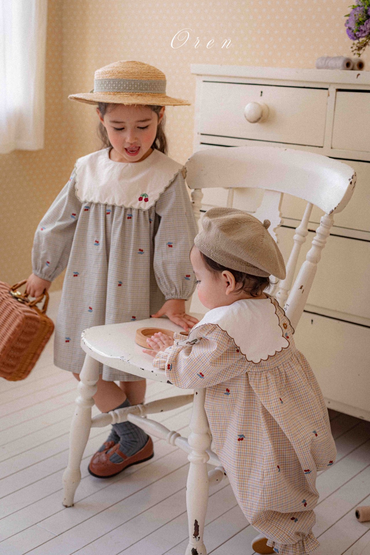 車厘子🍒 大領 Jumpsuit / 連身裙 