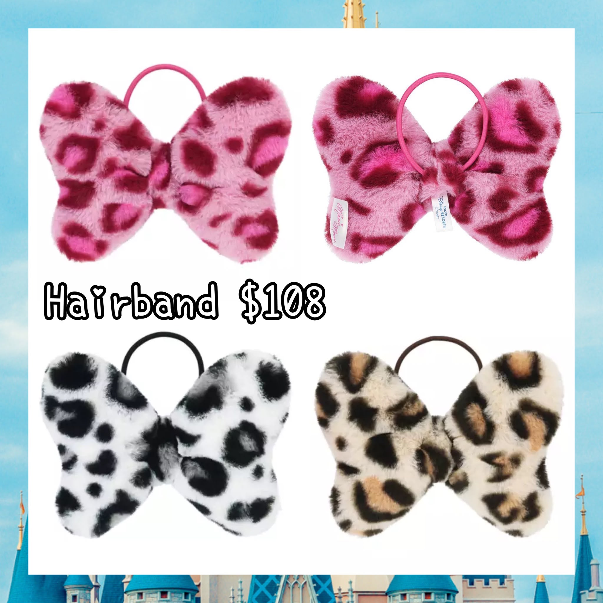 ：日本：DISNEYLAND園區產品 24/9 日本發賣 HAIRBAND