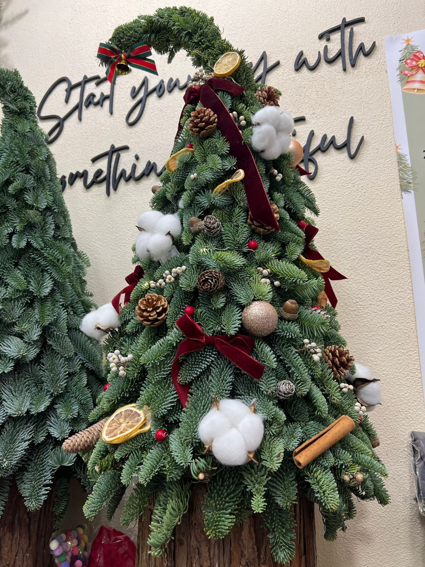 手工製貴族松聖誕樹100cm - 1