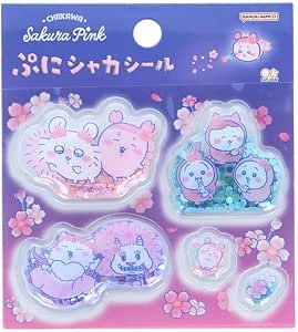 四月連線貨品 - 日本 CHIIKAWA Sakura Pink 貼紙