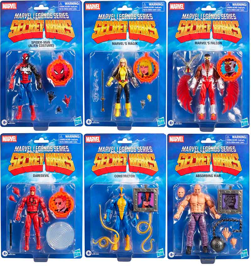 預訂商品 Marvel legends Secret wars wave 2 set of 6 