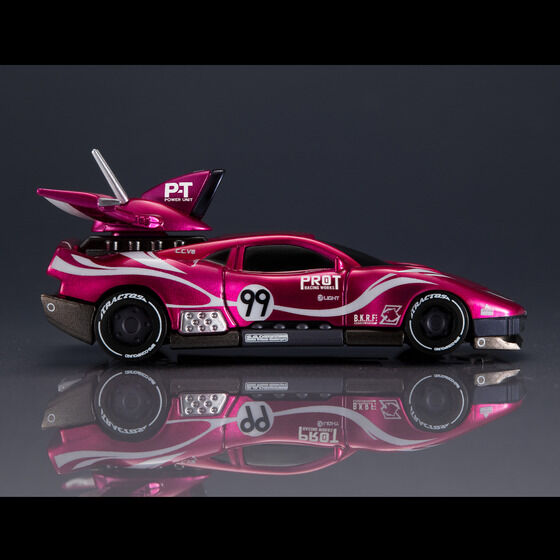 (預訂訂金 $200) (總價 $493) (魂限) MegaHouse C.F.C. Cyber​​ Formula Collection -Heritage Edition- 新世紀GPX 高智能方程式 ~繼承豹之魂 (原型豹 Z-6 / 隱形豹 Z-7) 2車 套裝 (連特典立牌及金屬牌2款) (行版)