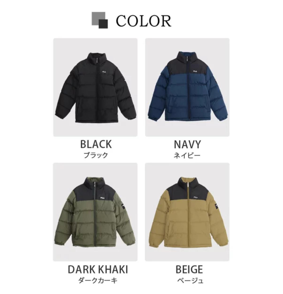 【新年限時特惠】FILA 男女輕盈環保棉外套 