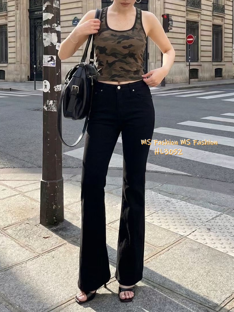 HL3052 韓國🌼Howluk冰涼面料喇叭牛