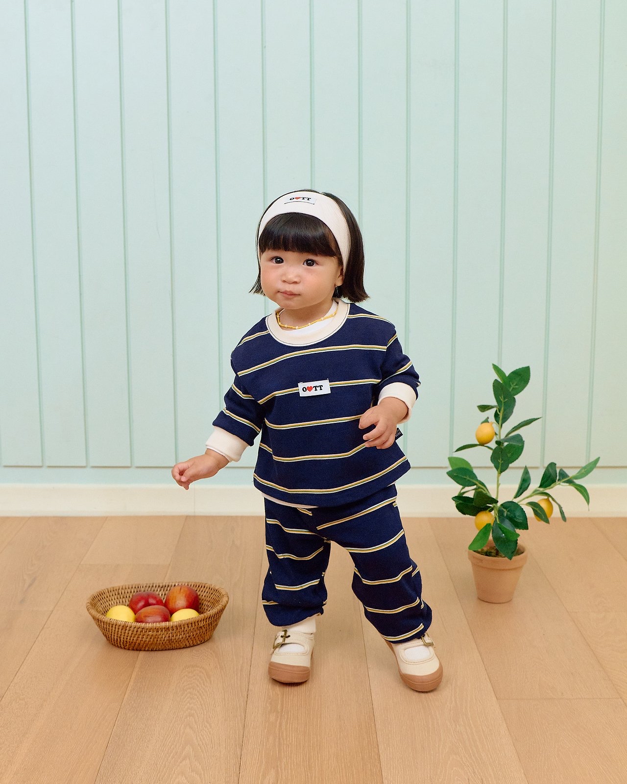 OOTT | Rookie Striped Two-Piece Set