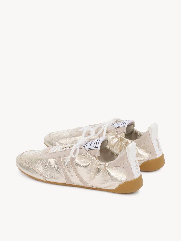 限時優惠✨Chloe kick sneaker  訂貨🍒🔖Size 35/36/37/38/39/40  近年最興既金屬色 !