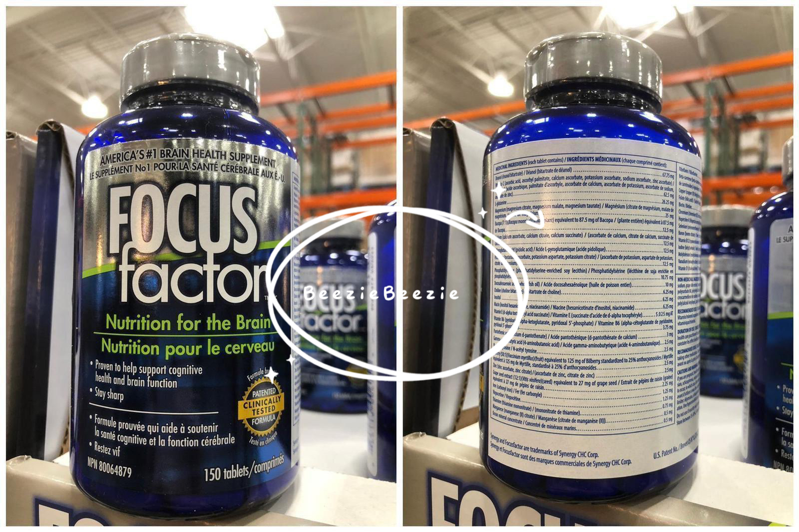 (預購 - 5月9號截單) Focus Factor Nutrition for the Brain (150粒）