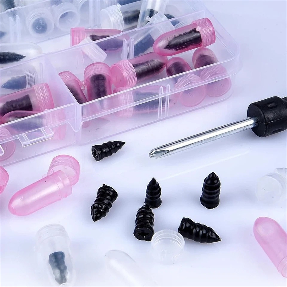 真空胎補胎釘 85件套 (28大28中28小螺絲刀) UB0253