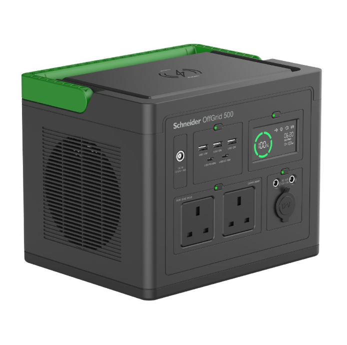 施耐德電氣 - (517Wh) Schneider OffGrid 手提式流動電源(PPS500-UK) #大容量流動電能站 #移動電源 #外置電
