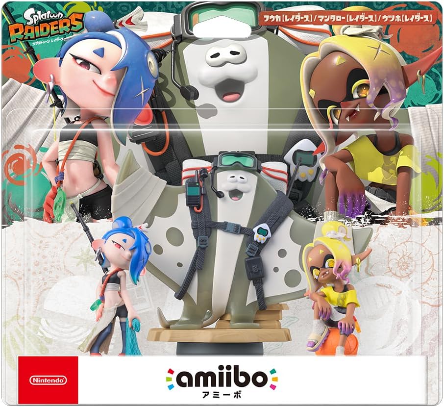 [現貨][amiibo] 魚漿幫合裝【塗擊隊】(斯普拉遁系列)