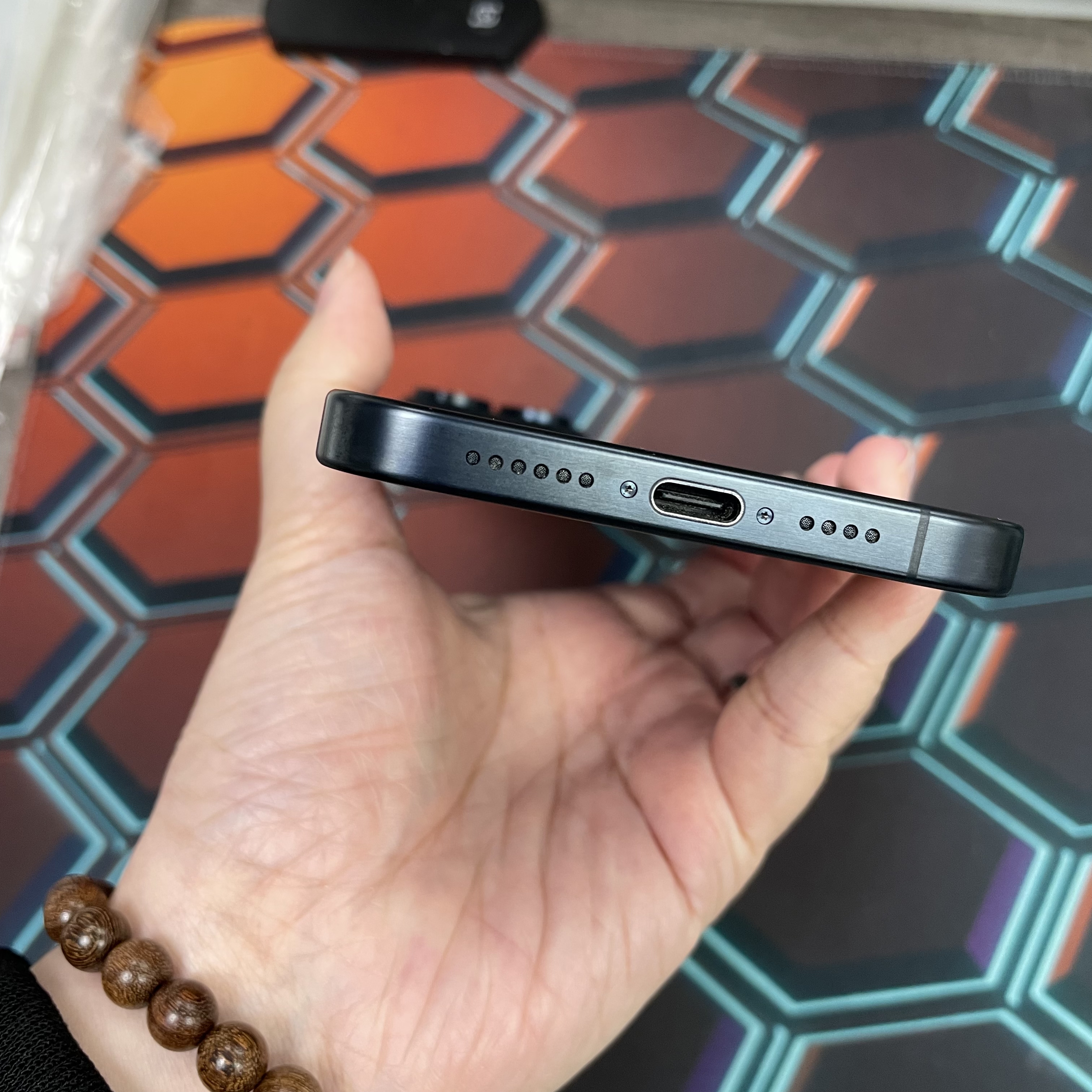 *8028 15 Pro max 完美機 256GB 電89 藍色 blue