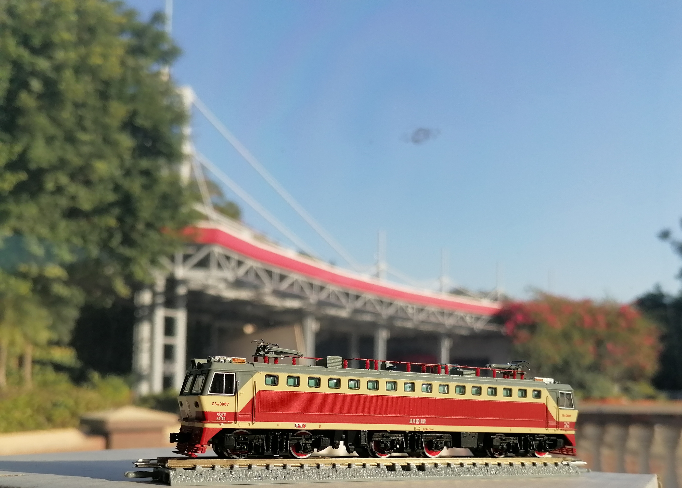 中國電力機車韶山7C N比例 1：160 (三款可選）