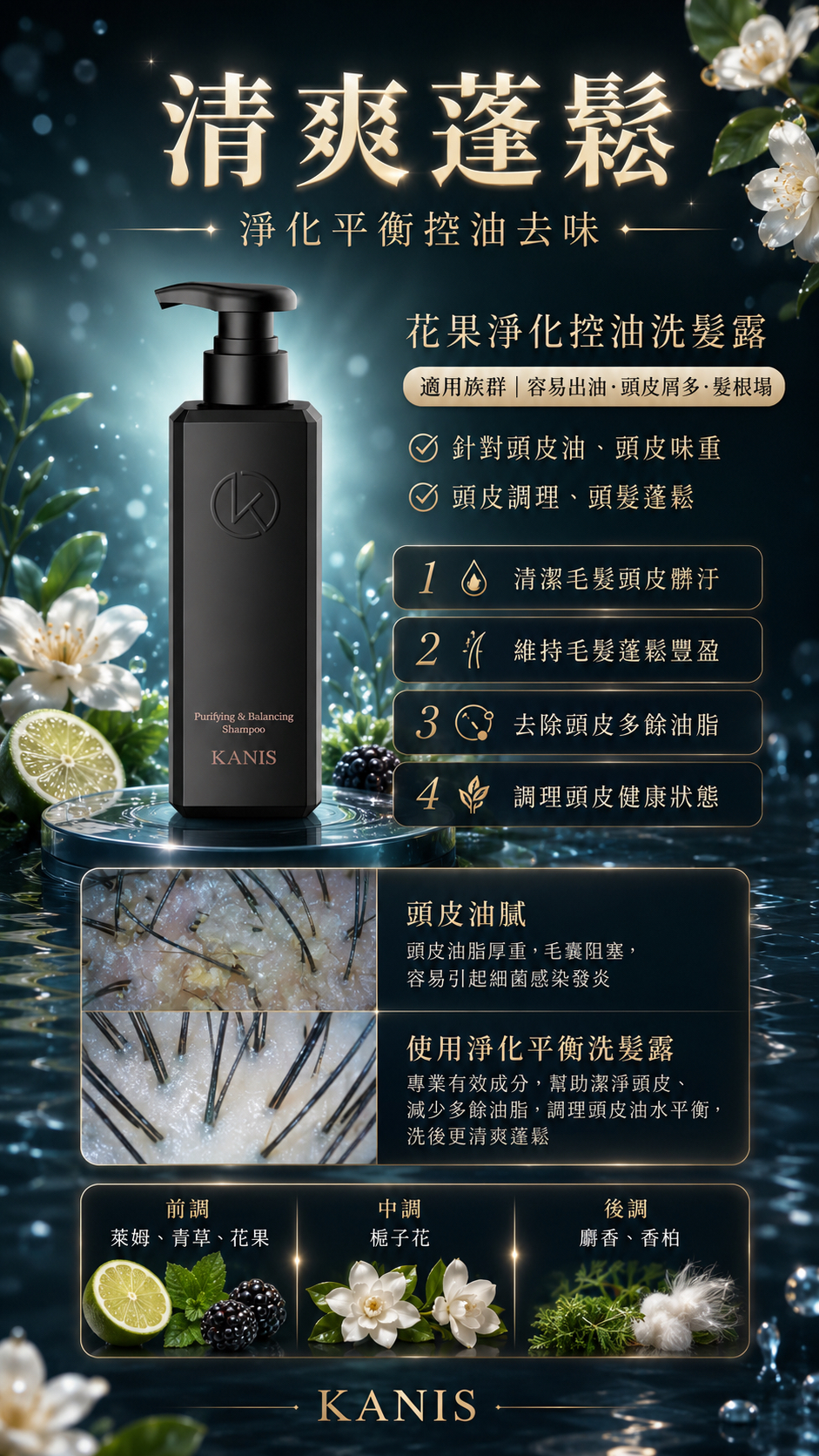 💧💇‍♀️水潤、淨化洗髮｜甜橙茉莉髮膜｜沐浴露 （優惠27/5即完！）