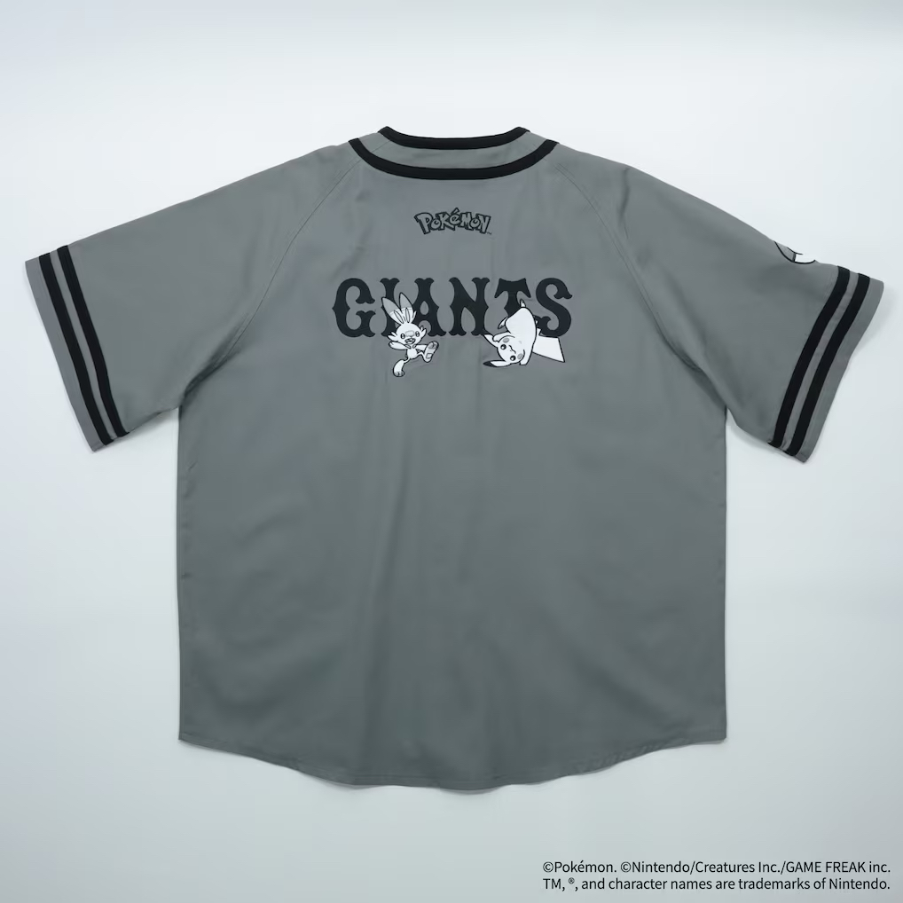 Pokemon x Giants Special Project Baseball Shirt (TG)
