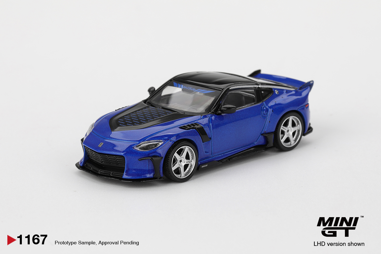 Mini GT 1/64 Nissan Z VeilSide FFZ400 Seiran Blue - MGT01167-BL