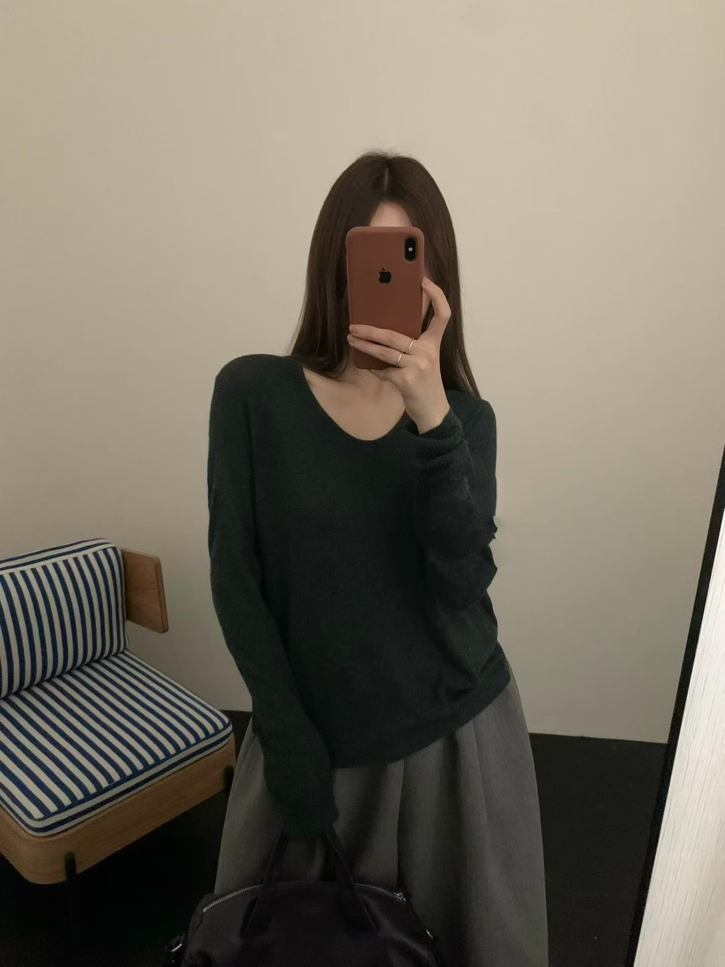 百搭顯瘦線仔Top