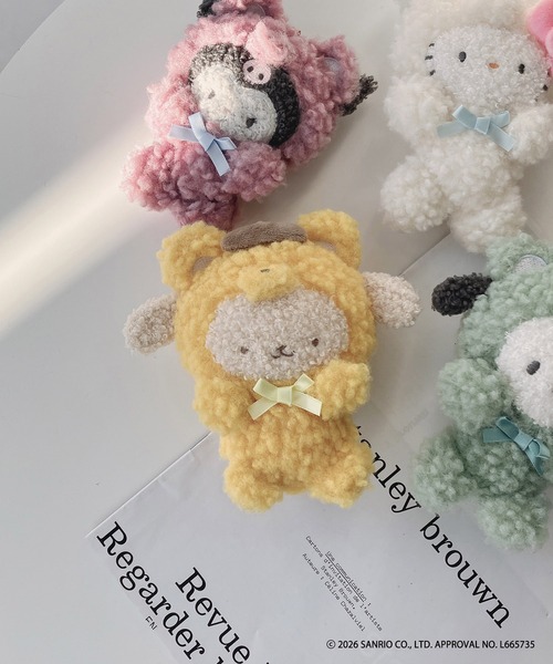 預訂 | 日本Sanrio x As Know As 毛絨絨掛件公仔